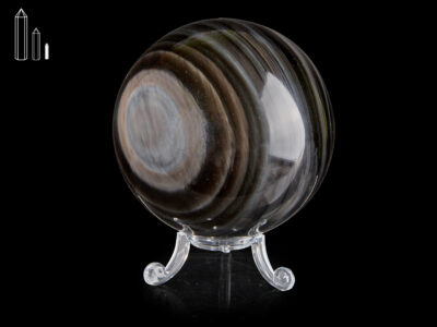 Esfera obsidiana arcoiris