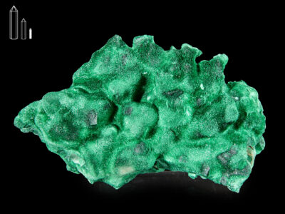 Malaquita fibrosa