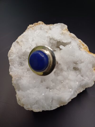 Anillo Lapislázuli circulo mediano