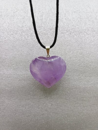 Colgante Amatista corazón