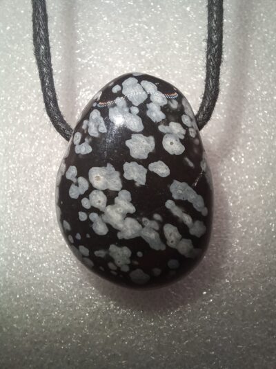 Colgante Obsidiana Nevada perita