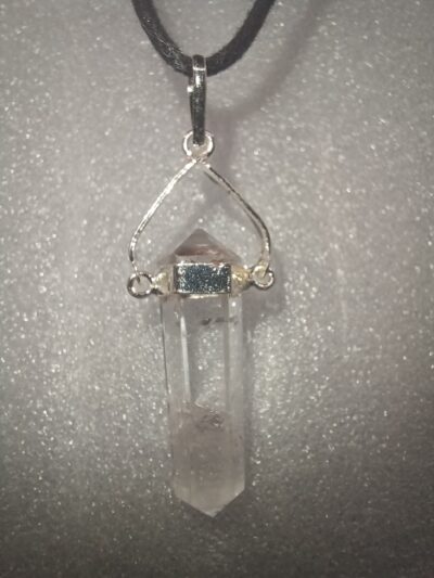 Colgante Cuarzo Cristal balancín